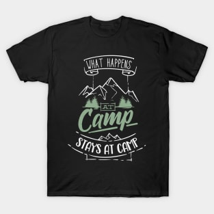 Camping Funny Camper Saying Campground T-Shirt